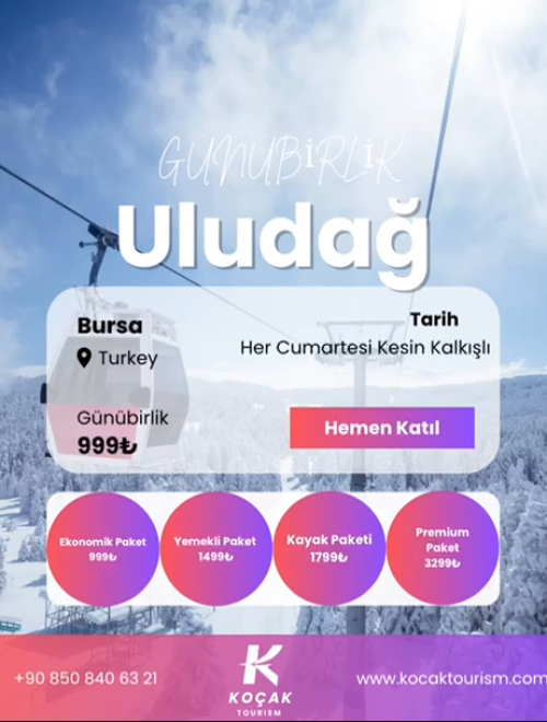 Günübirlik Uludağ Turu